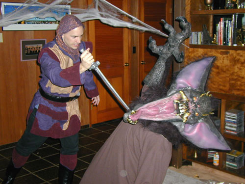 Knight-killing-the-Monster